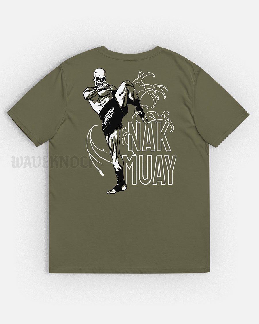 Nak Muay | Army Green T-shirt product image (1)