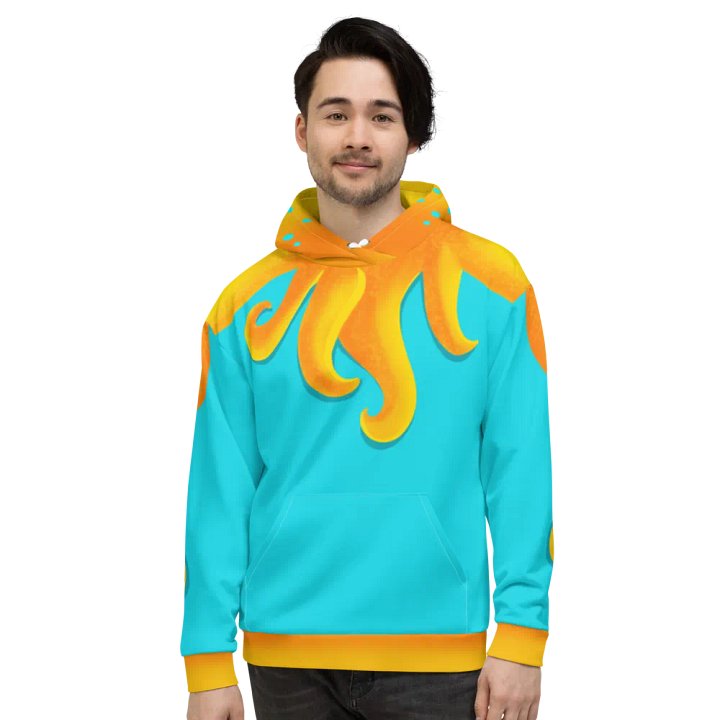 Cuttle Full Print Hoodie - based on ACNH custom design product image (2)