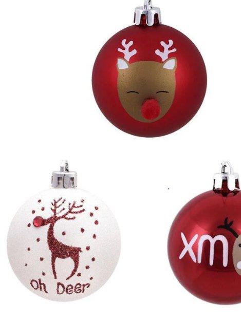 Christmas Tree Baubles ( 9 pcs ) product image (1)