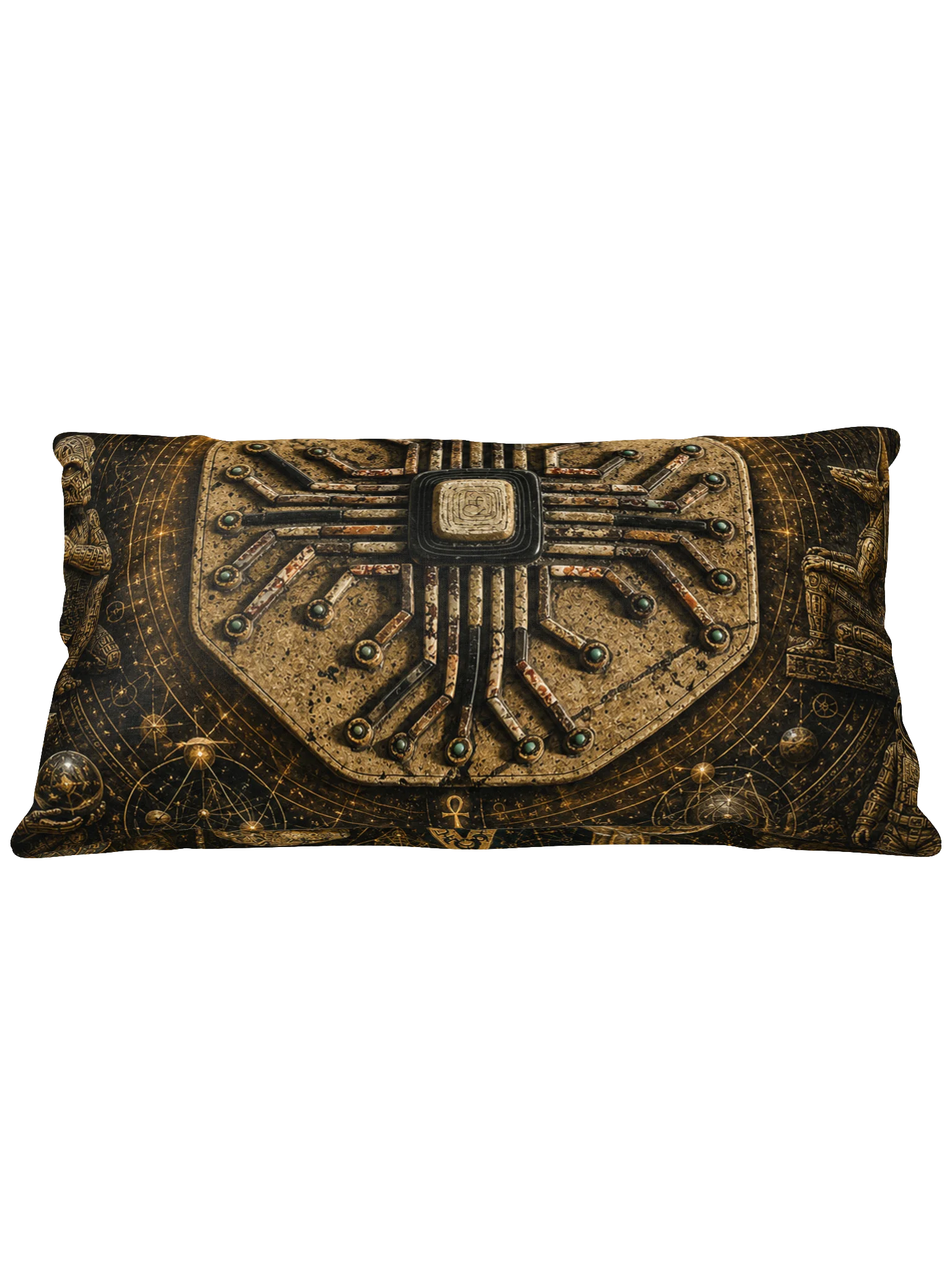 A Chipped World Aliencarvings Pillow product image (1)
