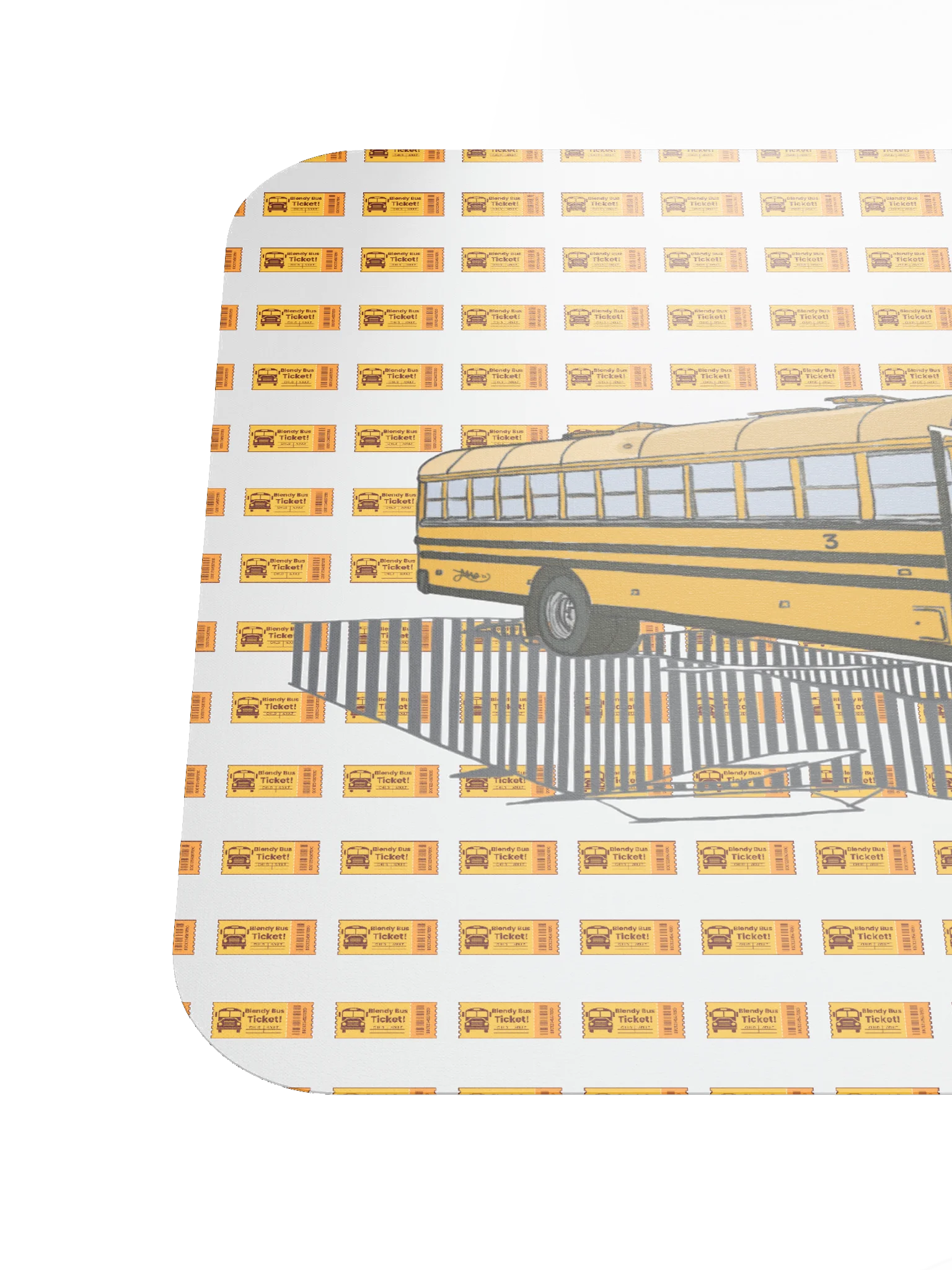 Blendy Bus Mouse Pad product image (6)