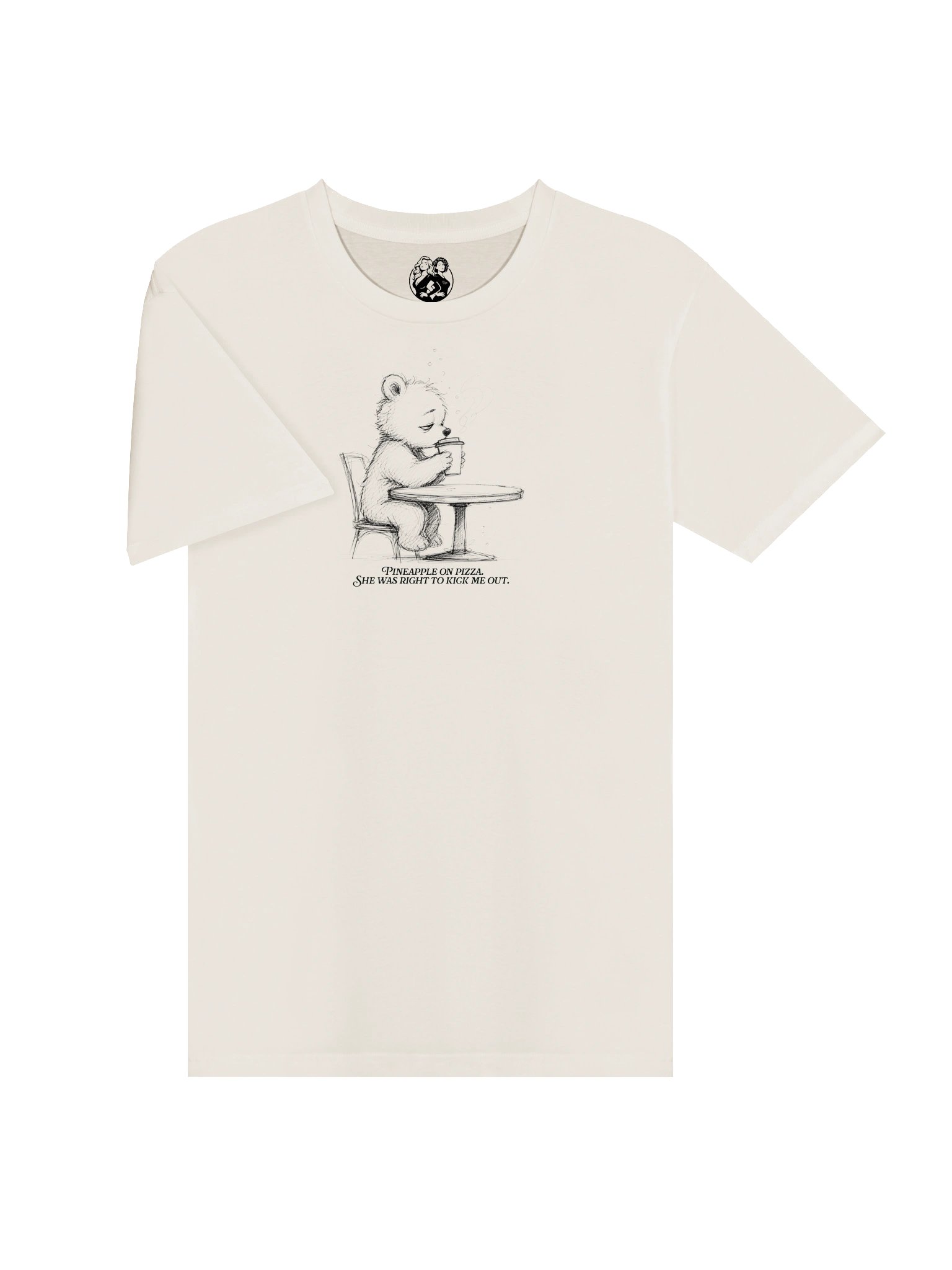 Pineapple Pizza Regret Bear Tee product image (9)