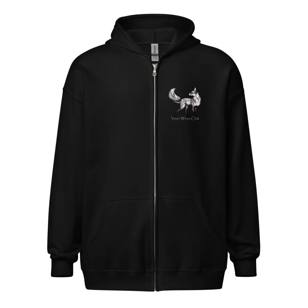 Vixen Wives Club zip front hoodie product image (15)