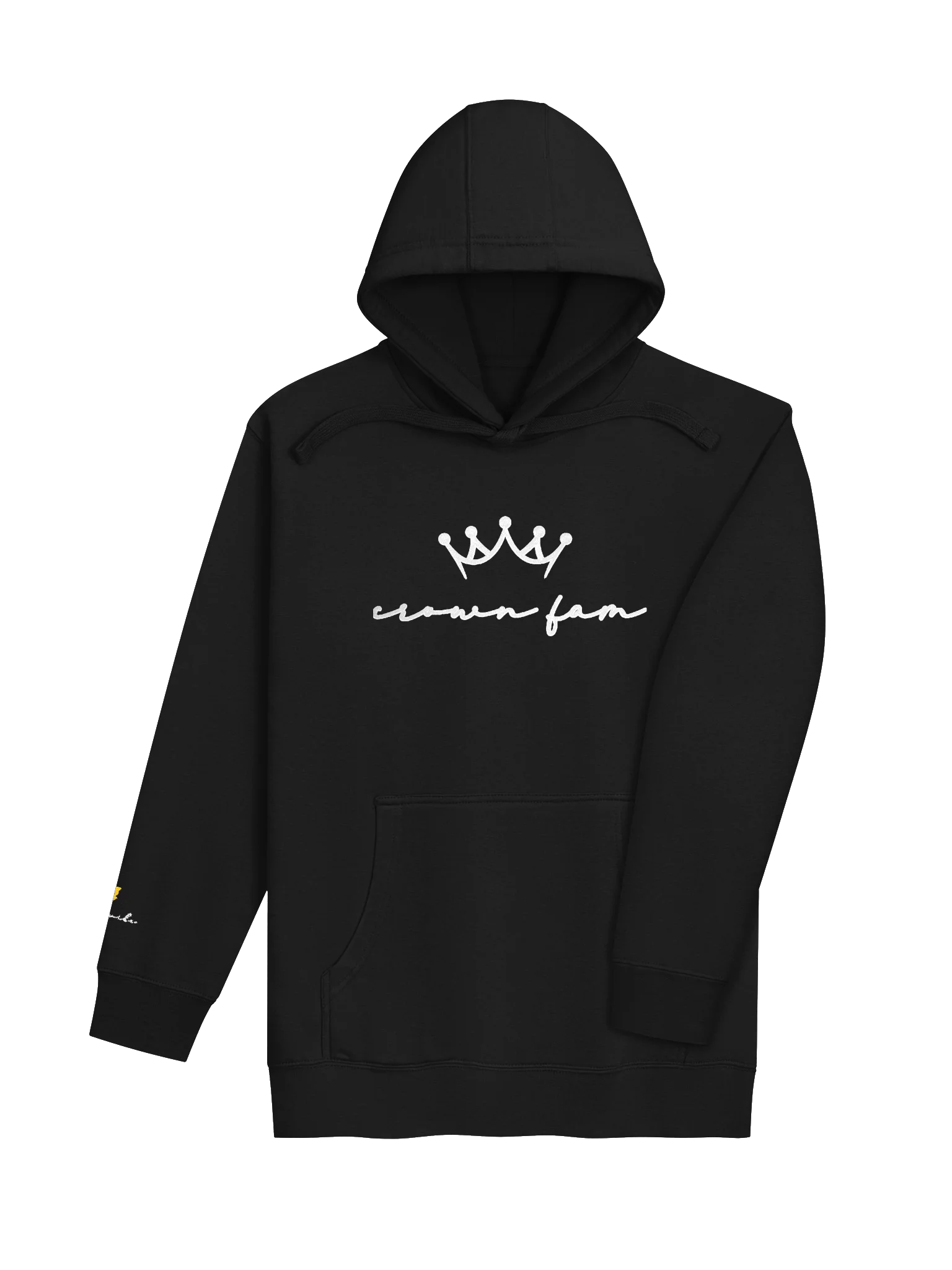 Original Crown Fam Unisex Hoodie (White Logo) product image (4)