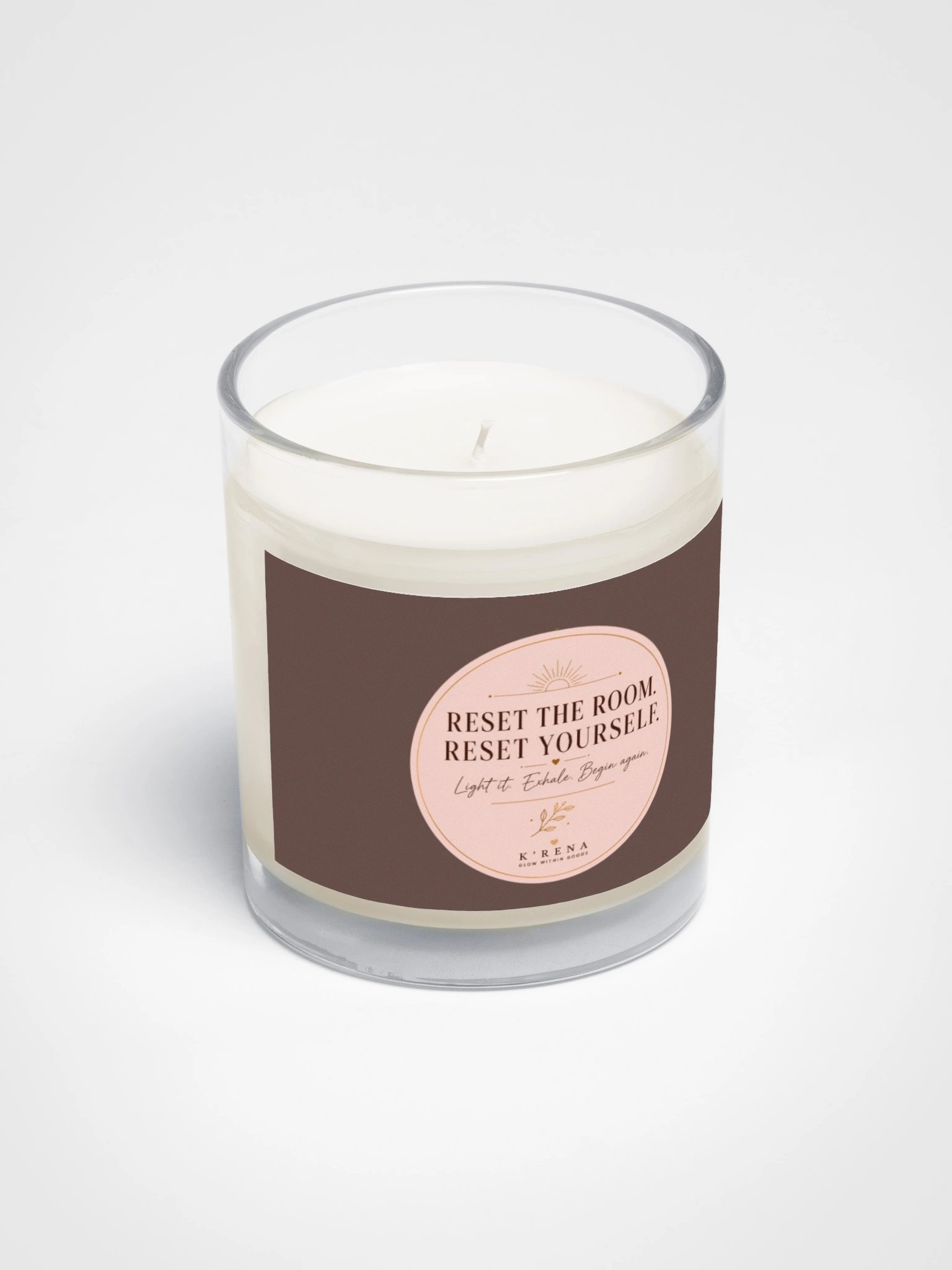 Reset the Room. Reset Yourself.™ Candle product image (3)