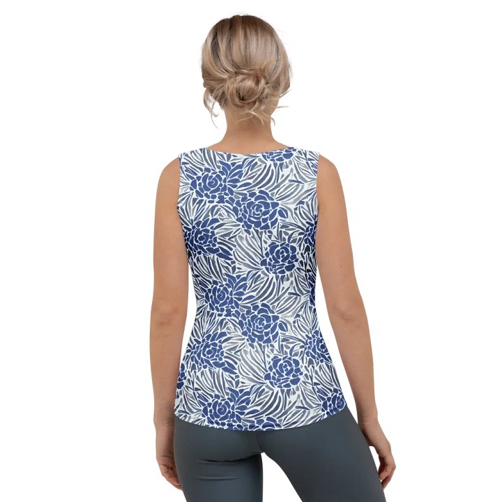 Blue Roses Women Tank Top product image (2)