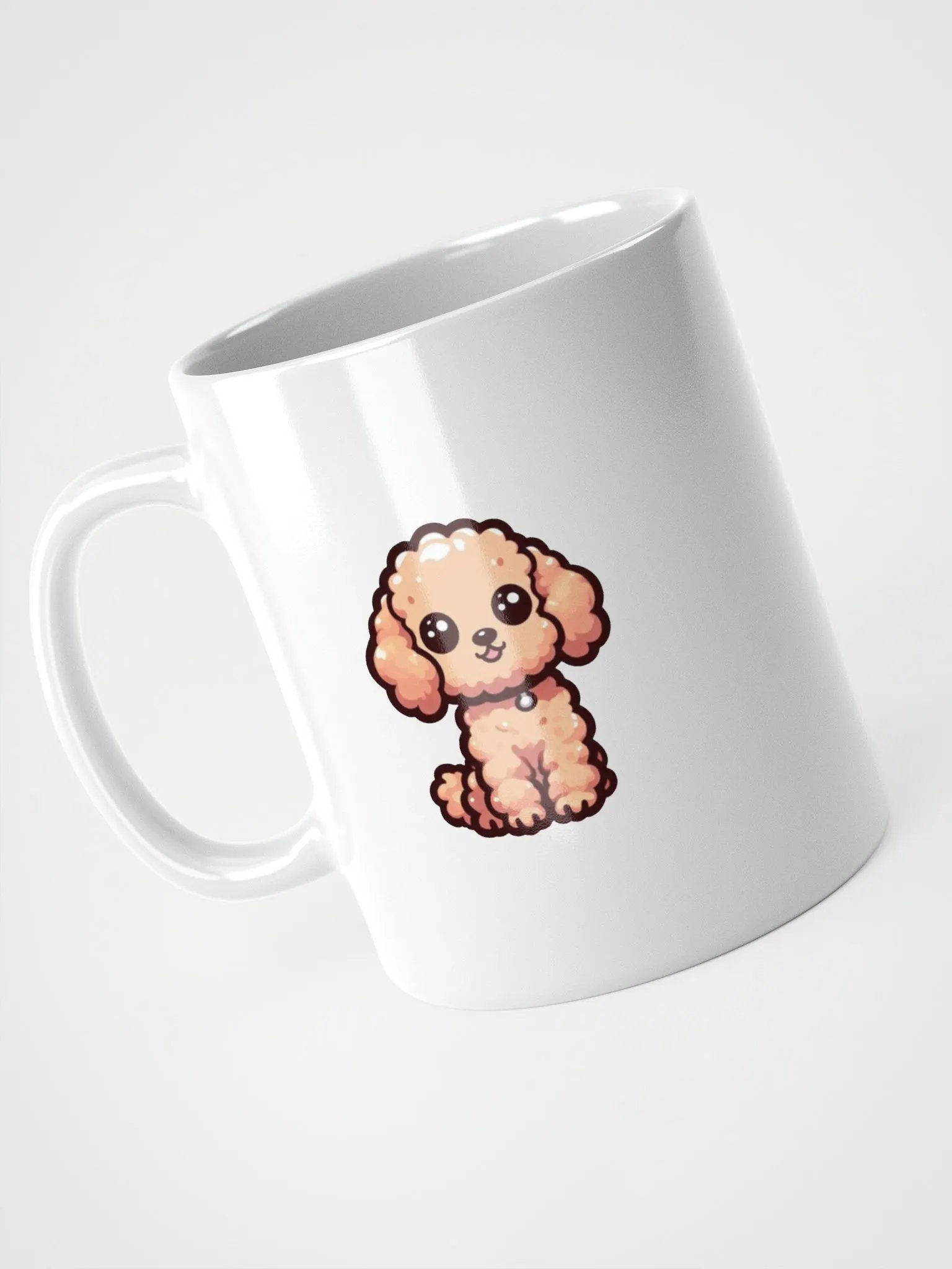 Aria White Glossy Mug product image (5)