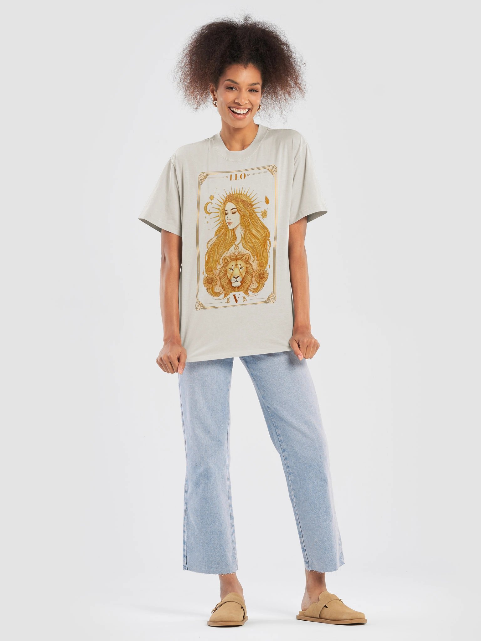 Mystical Leo Zodiac Sign Woman Lion Astrology Horoscope product image (6)