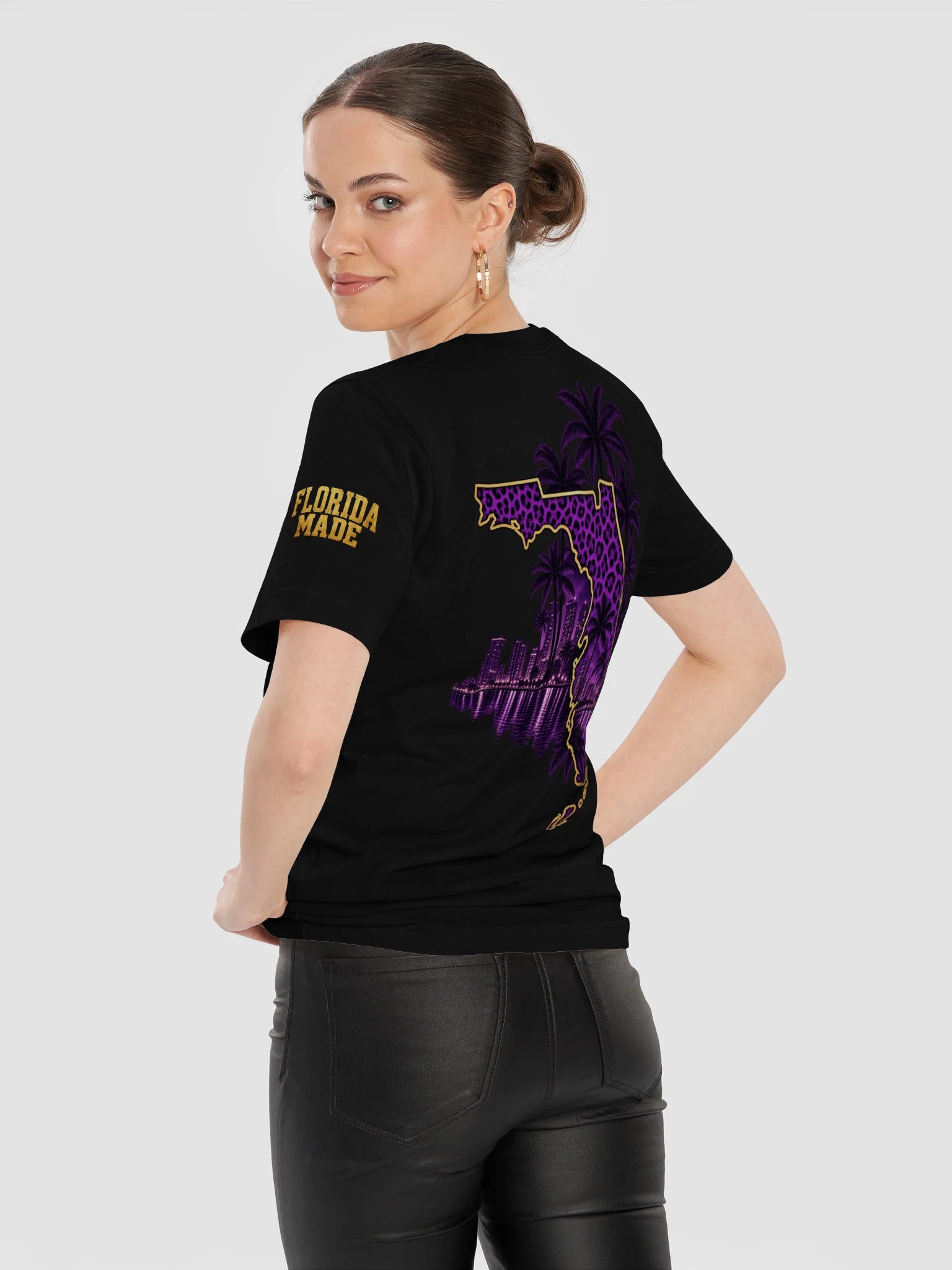 BOOTLEG Purple Leopard Tee product image (12)