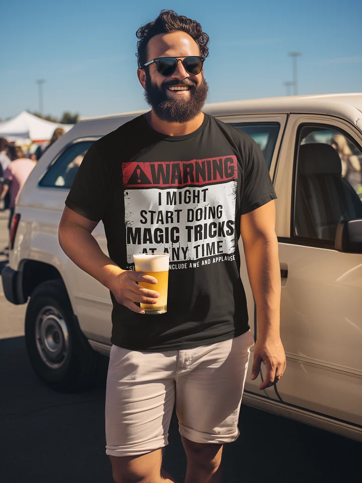 Warning: I Might Start Doing Magic Tricks At Any Time Tee product image (2)