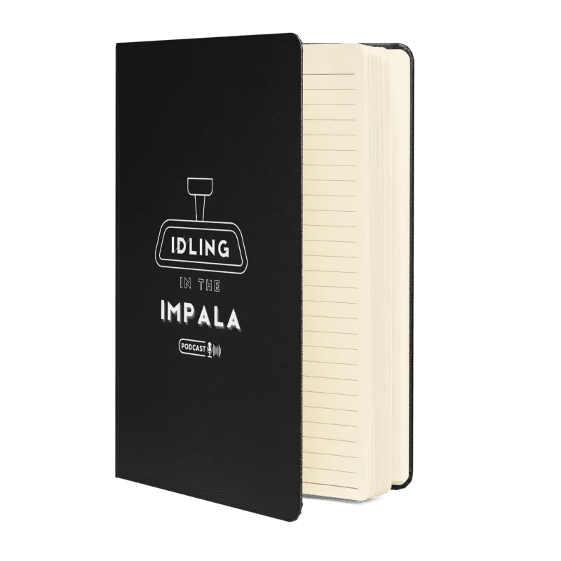 Idling in the Impala - Lined Notebook - Black product image (2)