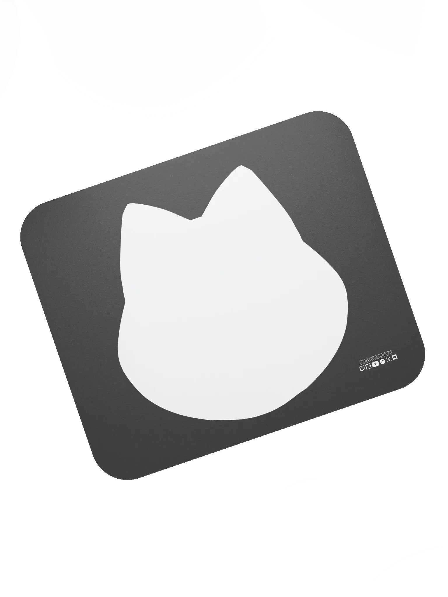 White Logo Mouse Pad product image (7)