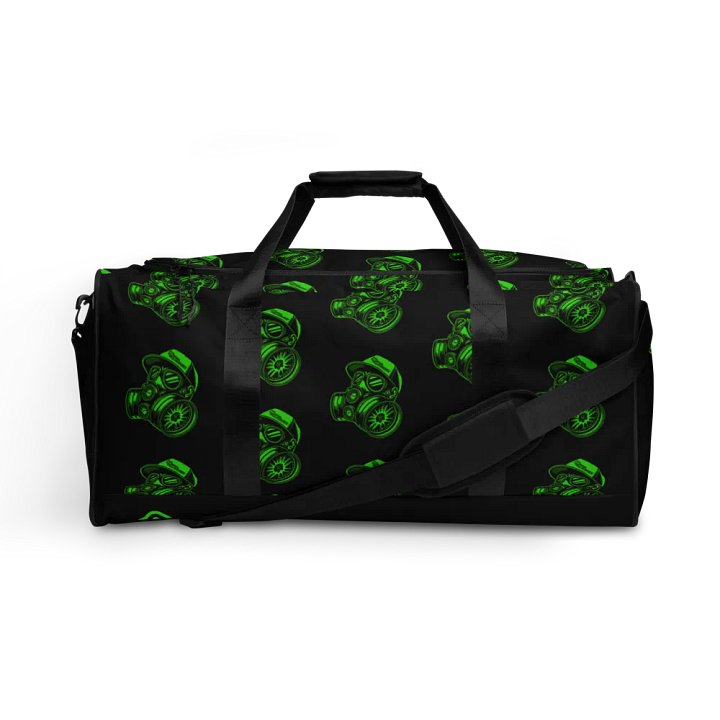 Norsk Pulverlakk Biohazard Chic All-Over Duffle Bag grønn product image (1)