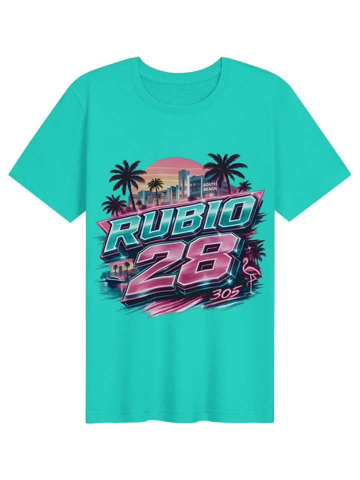Rubio 28 South Beach Neon Tee product image (6)
