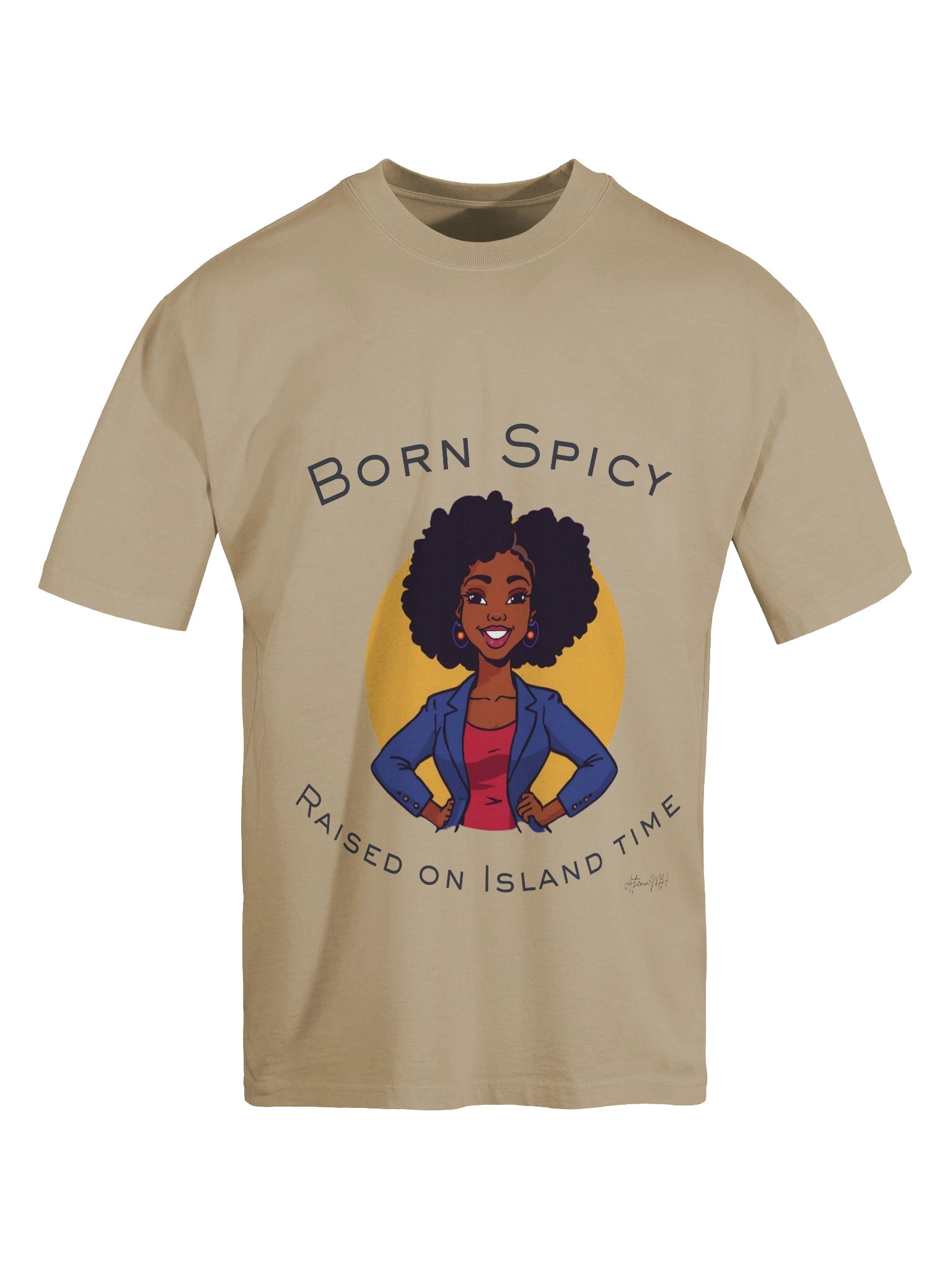 Spicy Island Vibes Oversized Tee product image (18)
