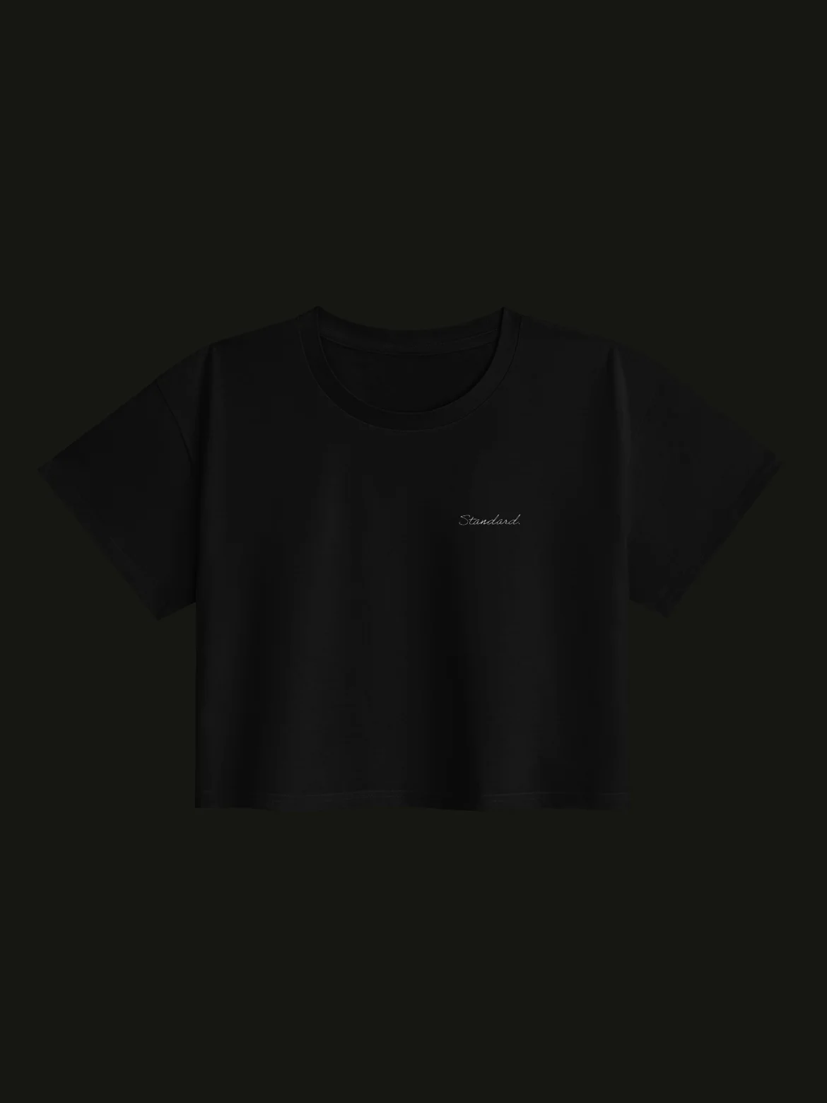 Woman’s cropped t shirt product image (1)