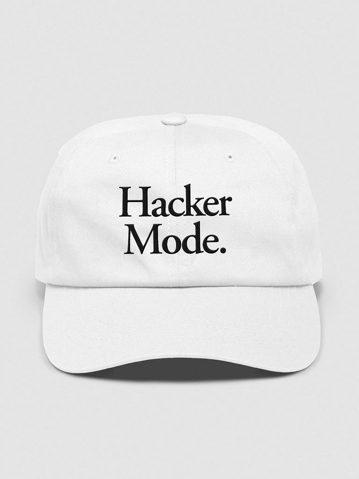 Hacker Mode hat - 100% cotton product image (17)