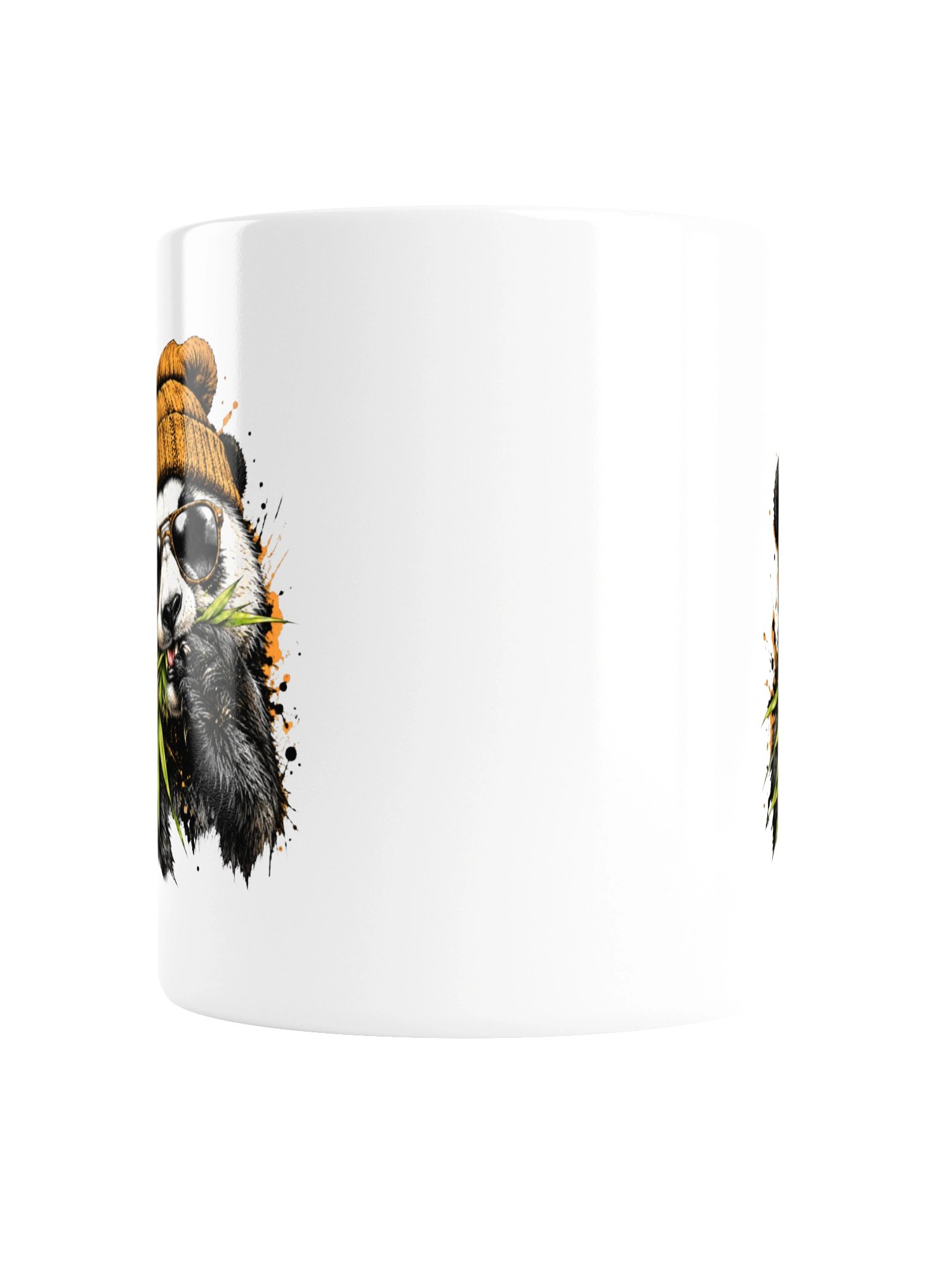 Cool Panda Ceramic Mug product image (5)
