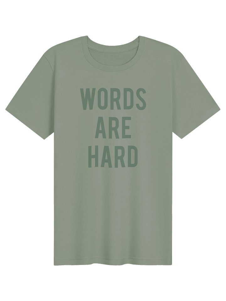 Words Are Hard - Sage product image (1)
