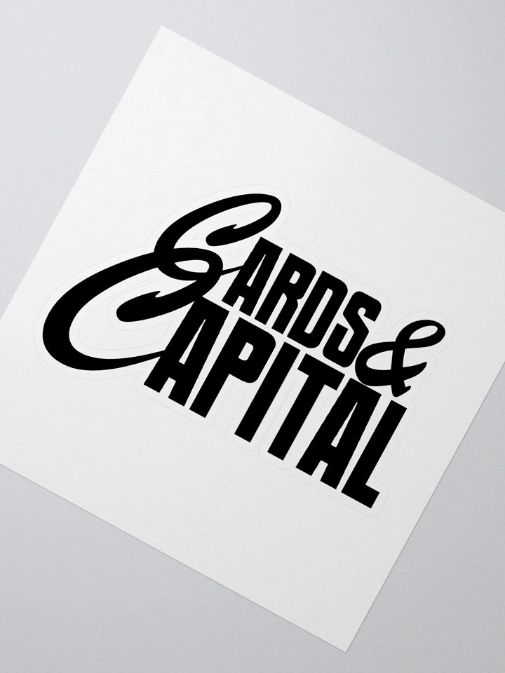 The Prestige Logo Cut Out Sticker product image (5)
