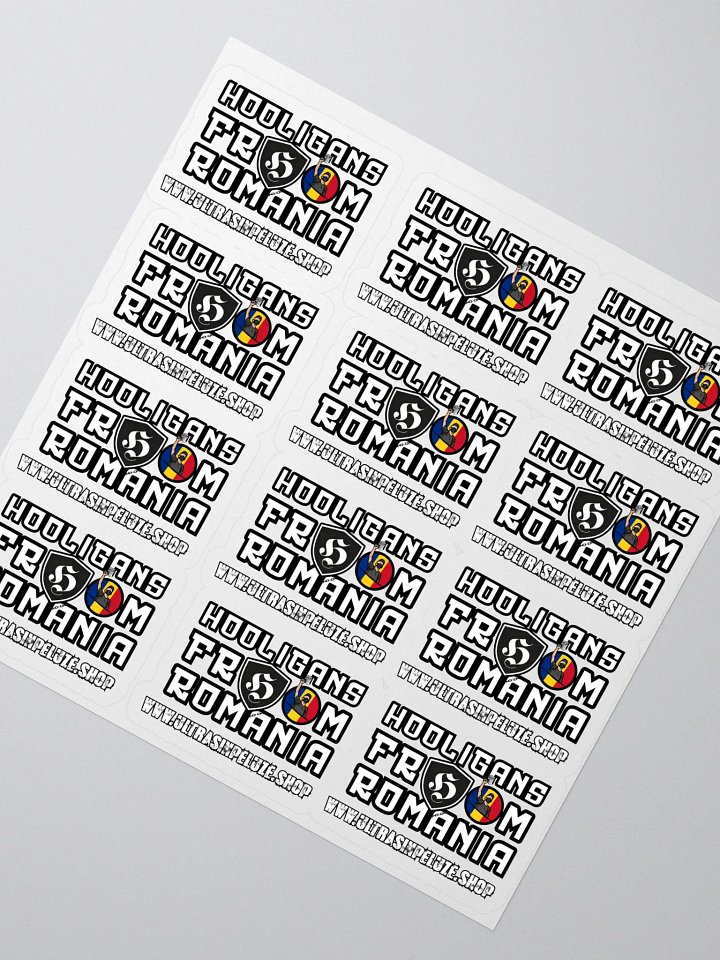 Set 12 stickere Hooligans From Romania product image (2)