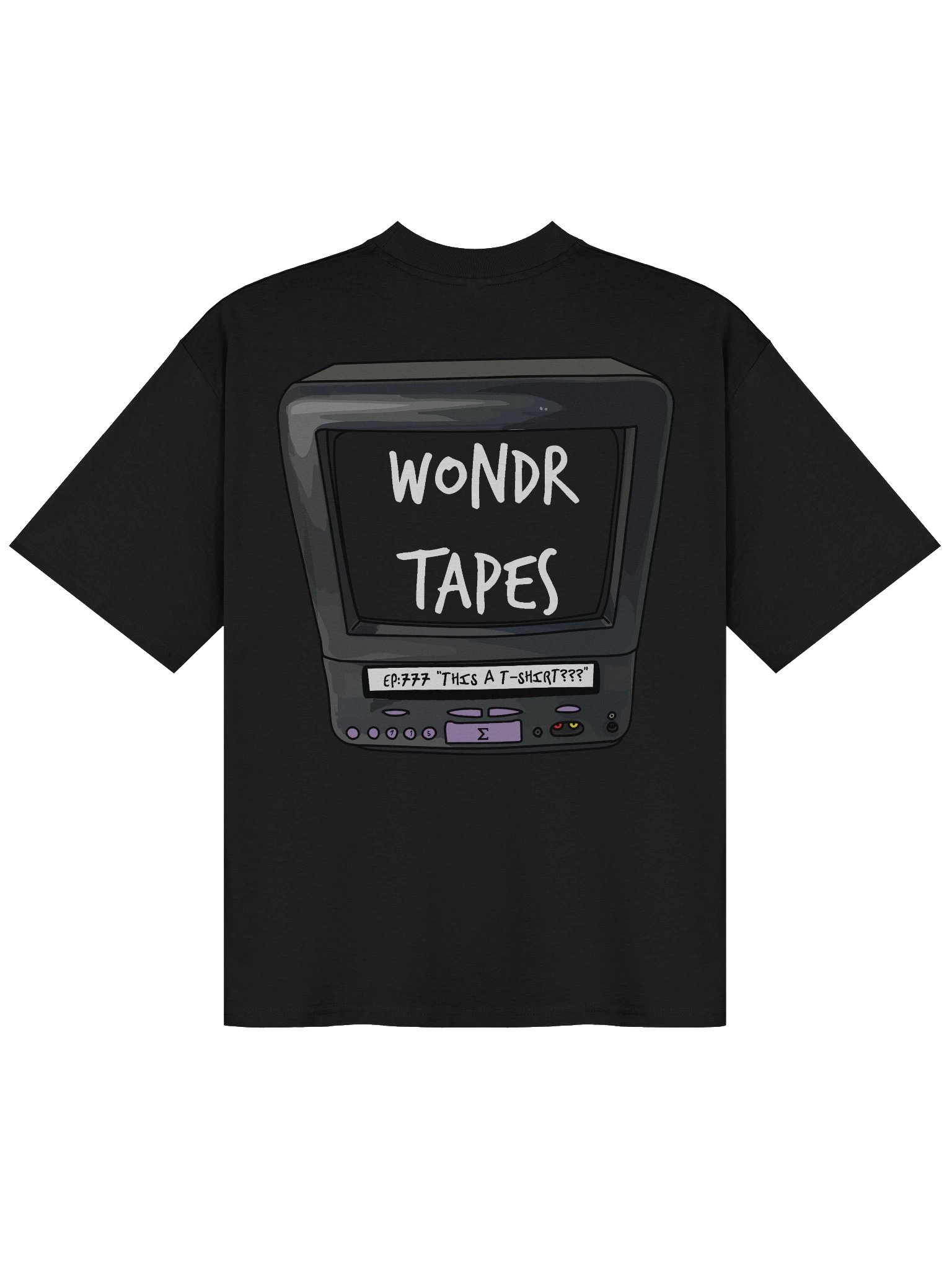 OVERSIZED WONDR TAPES T-SHIRT product image (1)