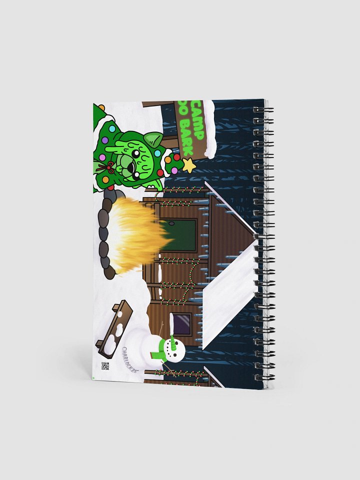 Merry Borkmas Camp Boo Bark 2025 NOTEPAD product image (2)