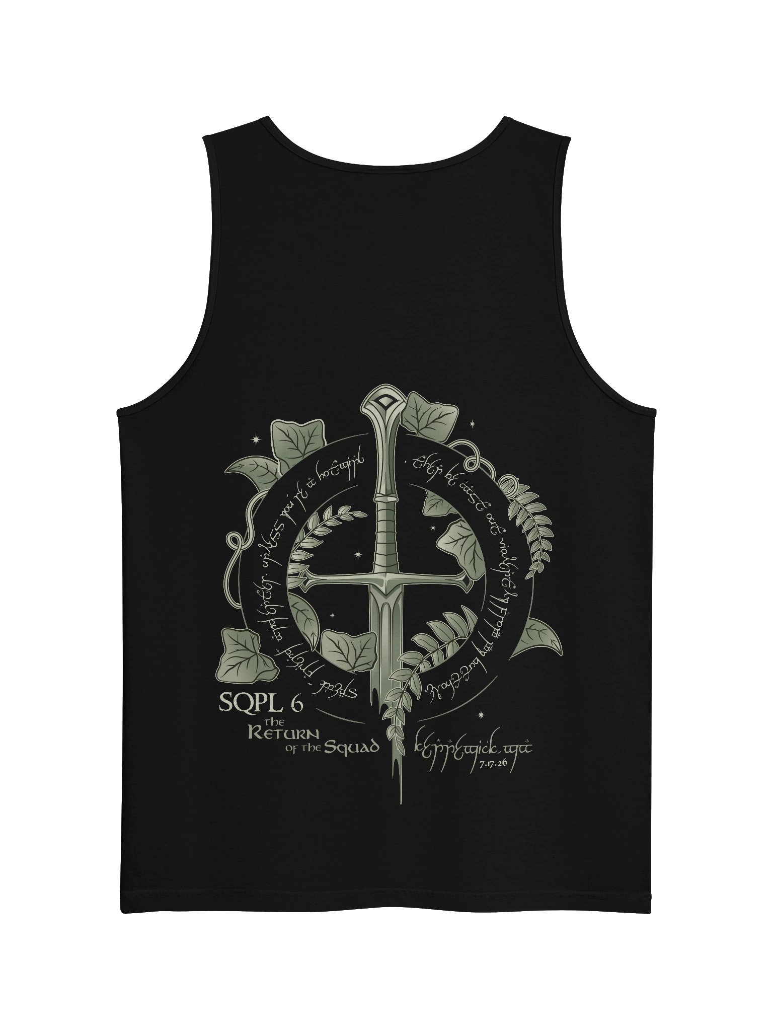 Squad of the Rings: SQPL 6 Tank Black product image (2)