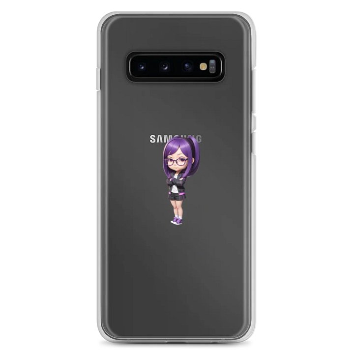 (Purple CHIBI) K Clear Case for Samsung product image (1)