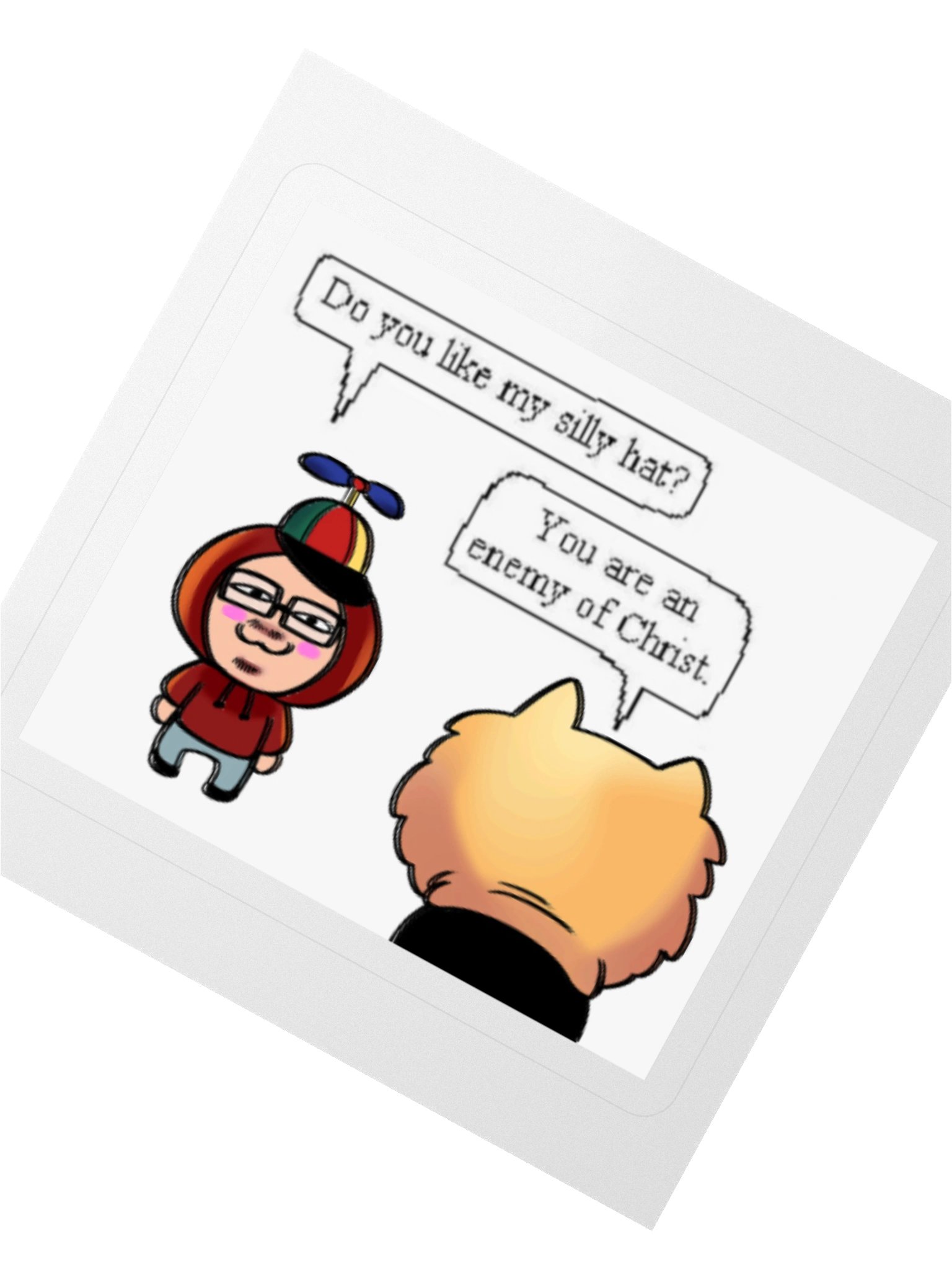 ENEMY OF CHRIST sticker product image (2)