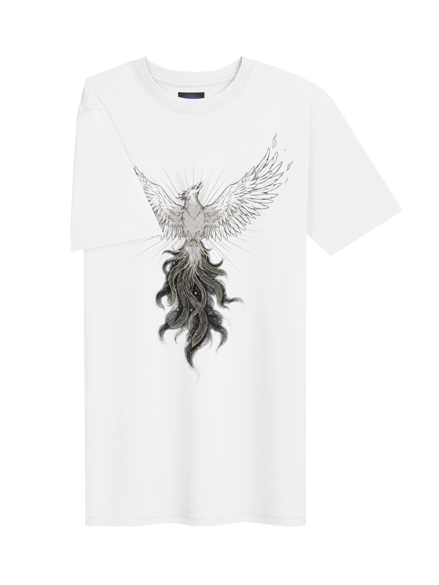 The Phoenix Ascension // Cosmic Nebula Heavyweight Tee product image (5)