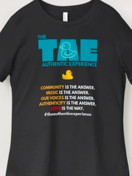 ANSWERS T-Shirt | The Authentic Experience Logo product image (2)