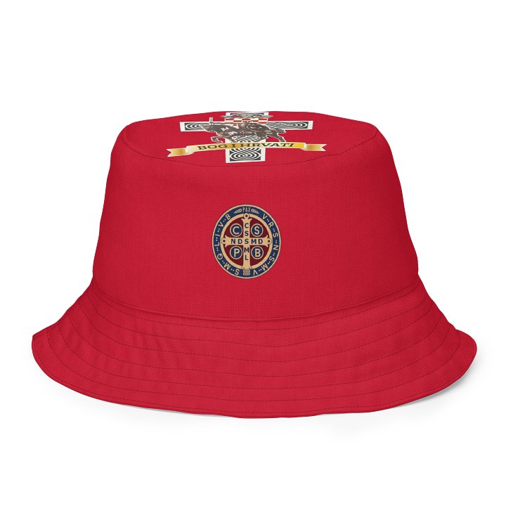 God and Croats Reversible Bucket Hat product image (2)