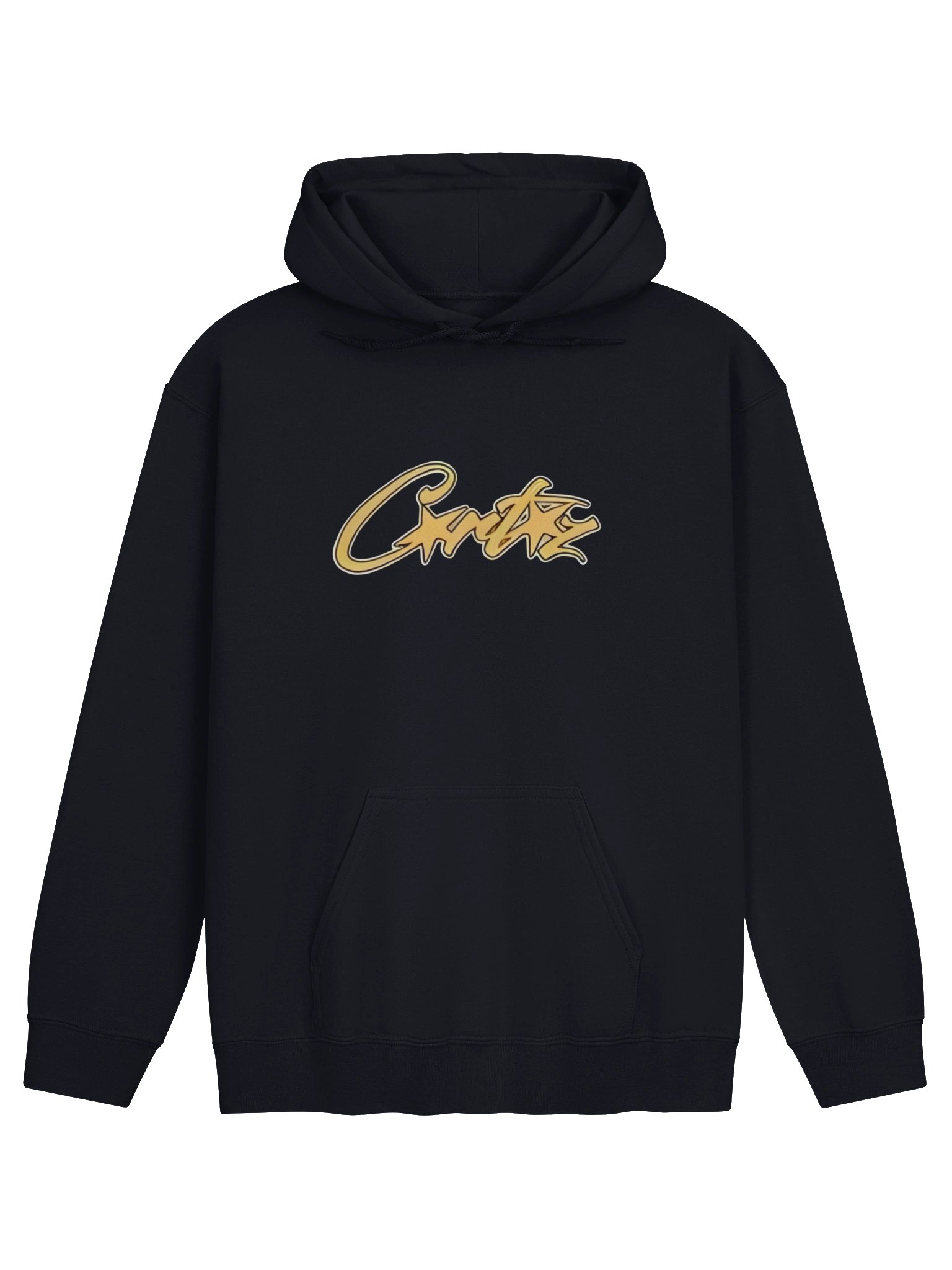 Corteiz Satin Applique Allstarz Hoodie Navy product image (1)