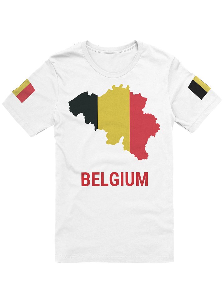 Belgium 2026 World Cup Flag Tee- Premium Unisex T-Shirt product image (1)