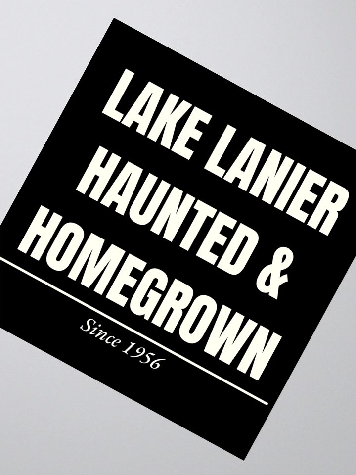 “Haunted & Homegrown” Sticker product image (6)