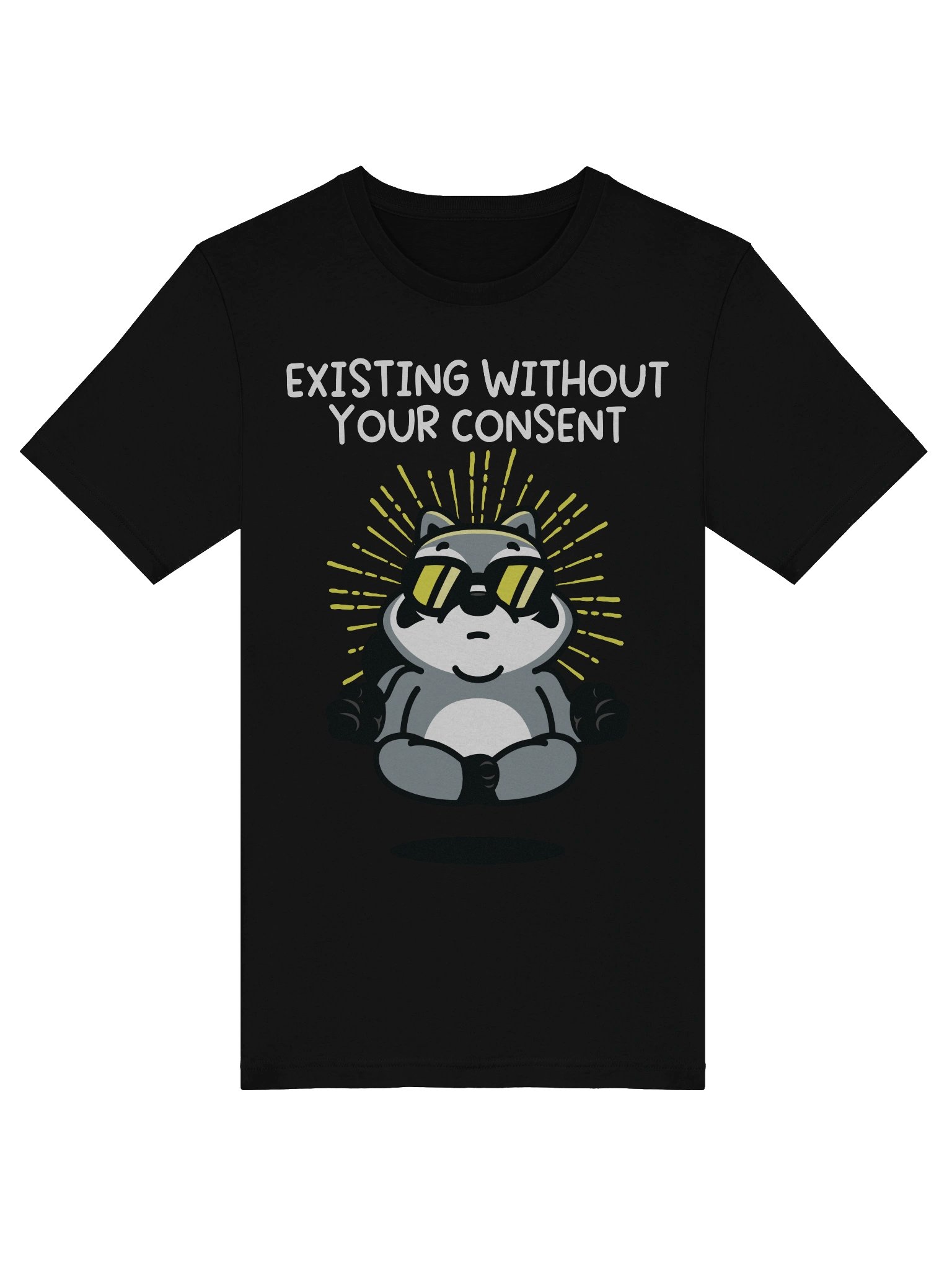 Existing Without Your Consent Men's T-Shirt (Members Only) product image (5)
