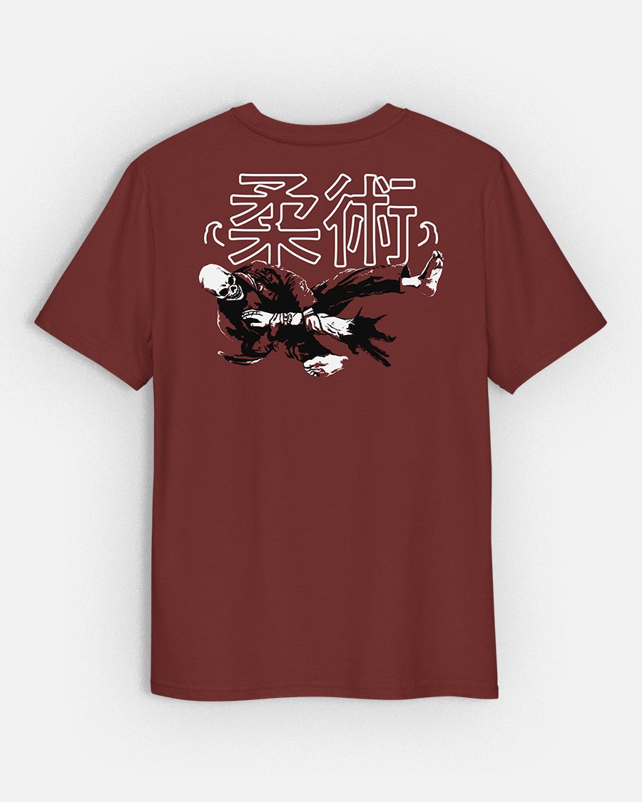 Arm Rip | Burgundy T-shirt product image (1)