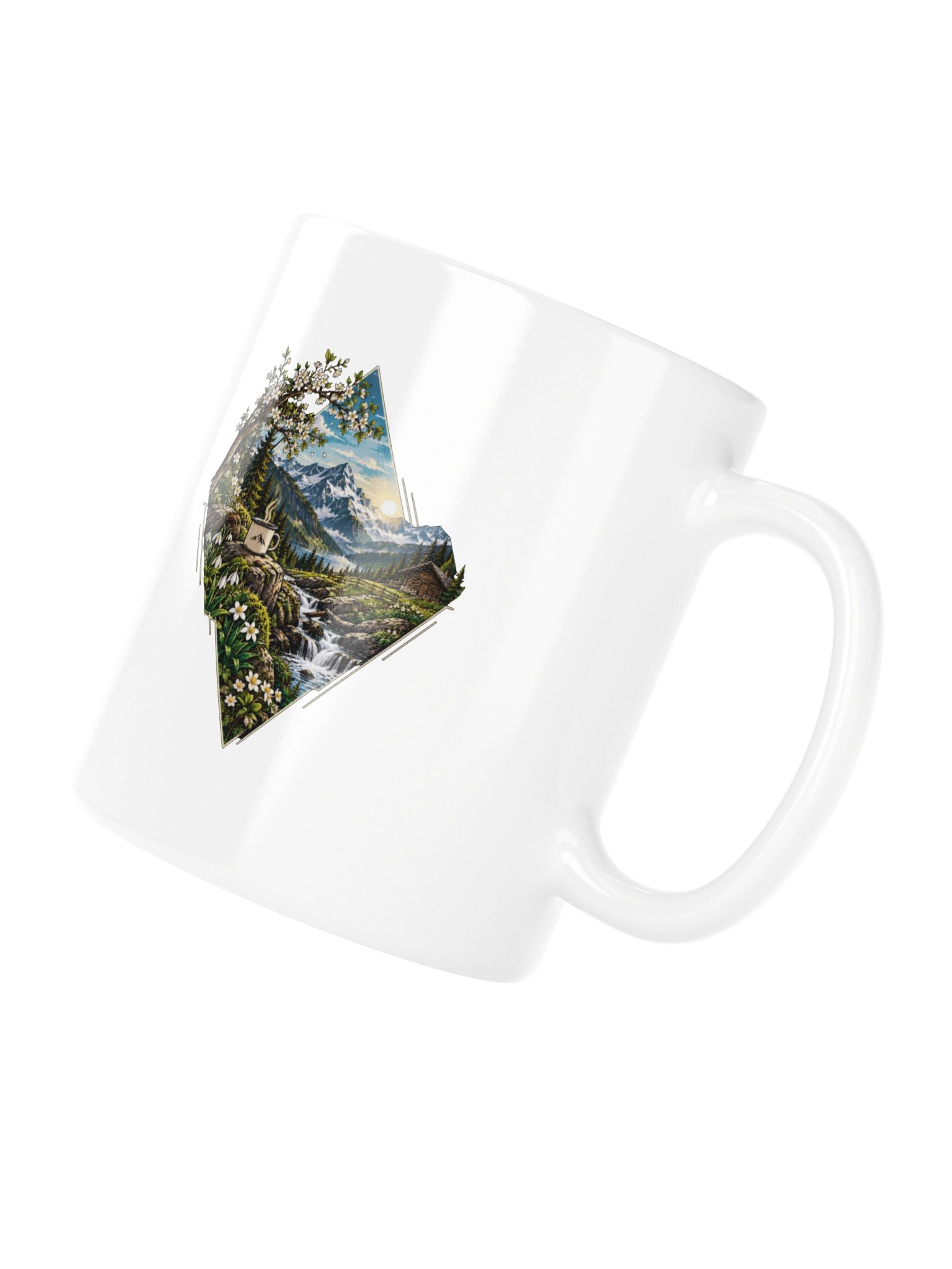 Mountain Spring – Coffee & Wildflowers Mug product image (10)