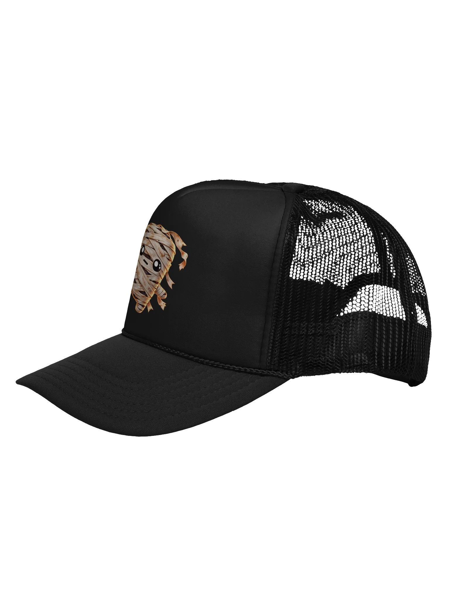 SPRITEFEST "Mummy Sprite" Black FOAM Trucker Snapback Hat product image (3)