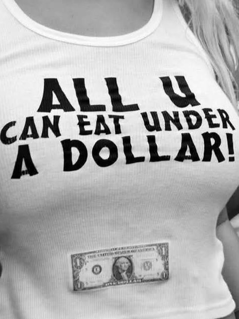 All You Can Eat Under a Dollar – Women’s Racerback Tank product image (2)