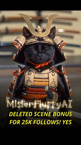 😂😂😂 25K followers. Yes.

To celebrate, here’s a deleted scene from the Mister Fluffy archive.

New Mister Fluffy drops tomorr...