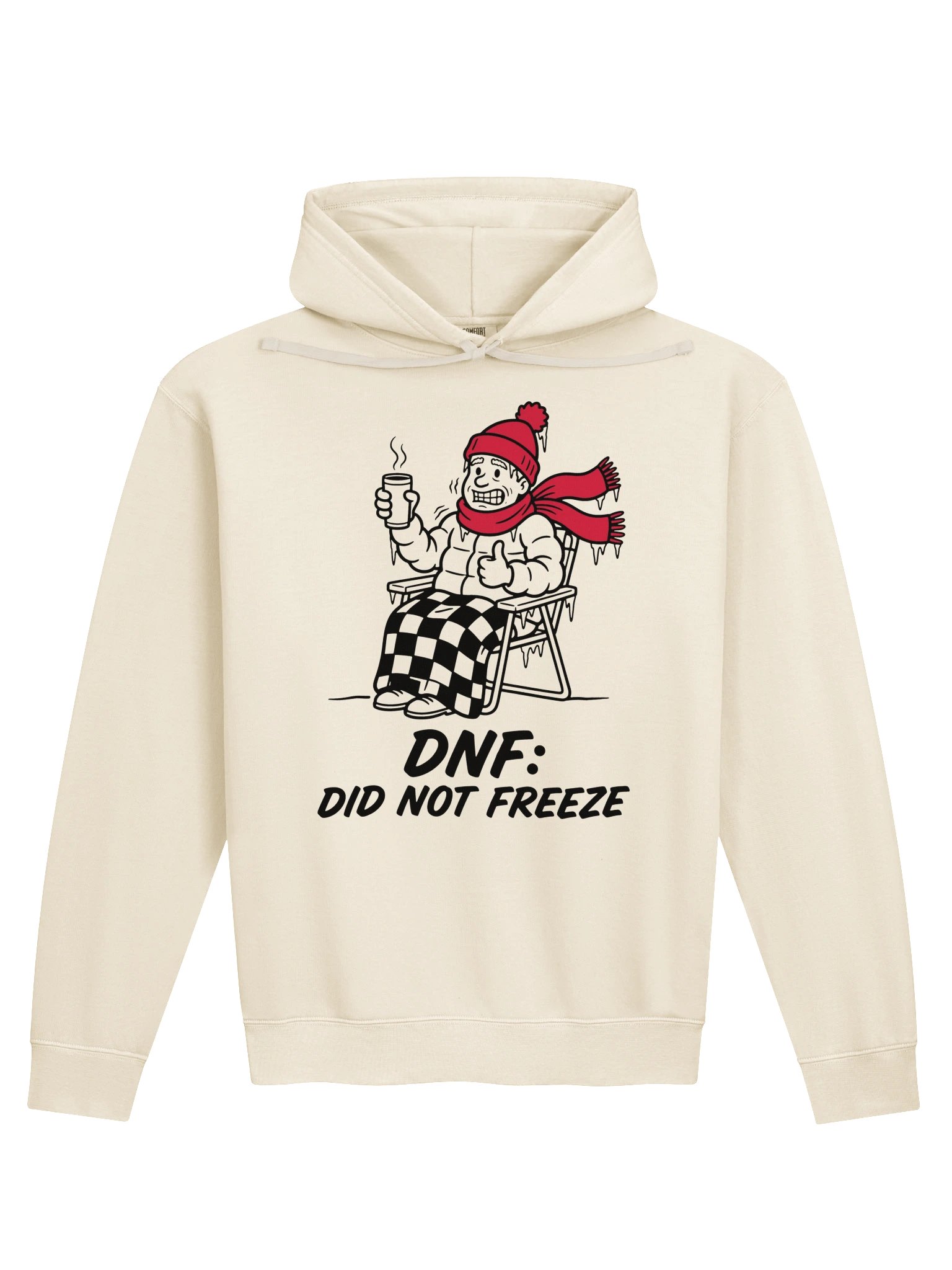 DNF: Did Not Freeze Race Fan Hoodie product image (1)