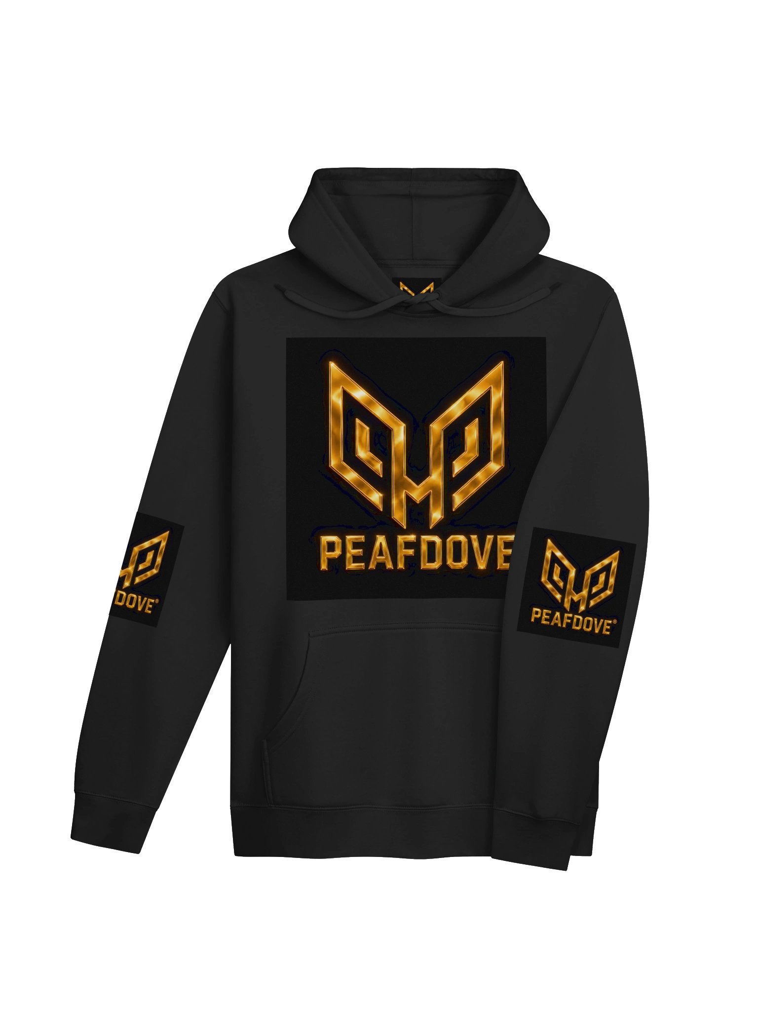 PEAFDOVE® HOUSE MARK — Gold Signal Hoodie product image (4)