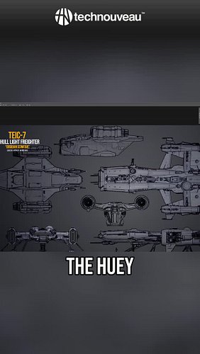 The Razor Crest's design? Inspired by a Huey helicopter. See its unique features emerge from this unexpected parallel. #Razor...