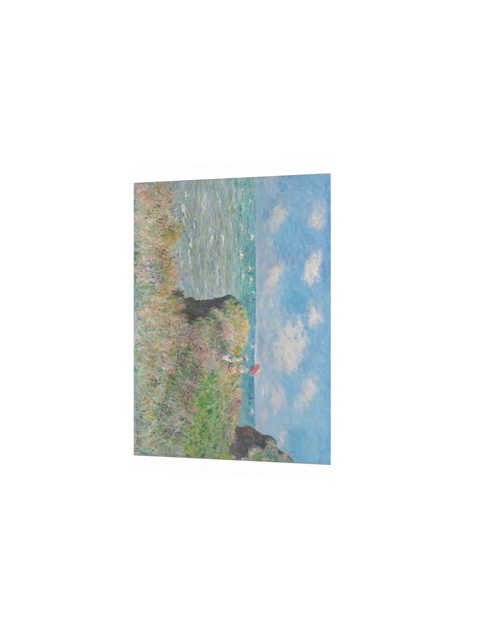 Monet, Cliff Walk at Pourville — Fine-Art Poster product image (3)