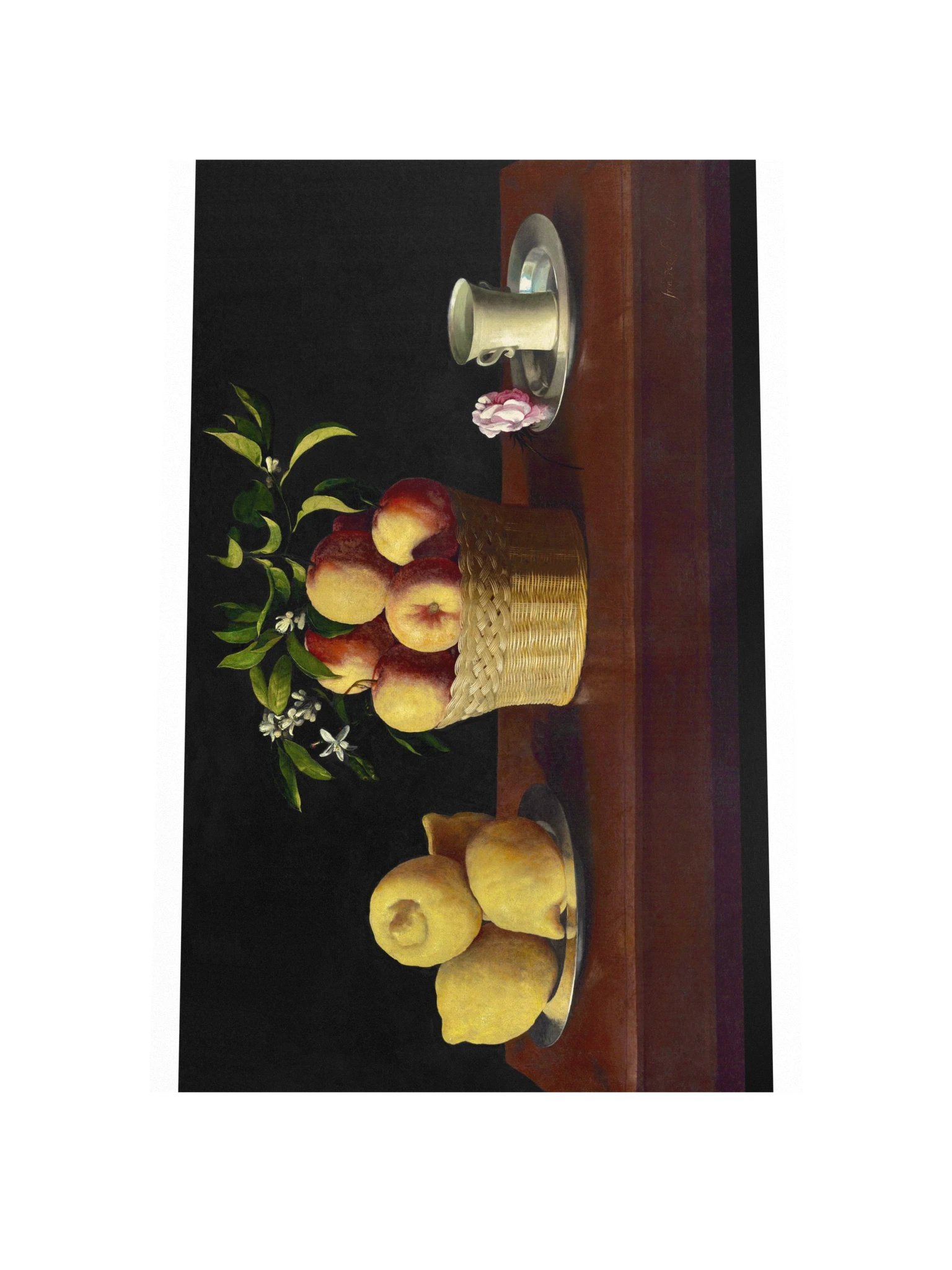 Still Life with Lemons, Oranges and a Rose — Large Poster product image (4)