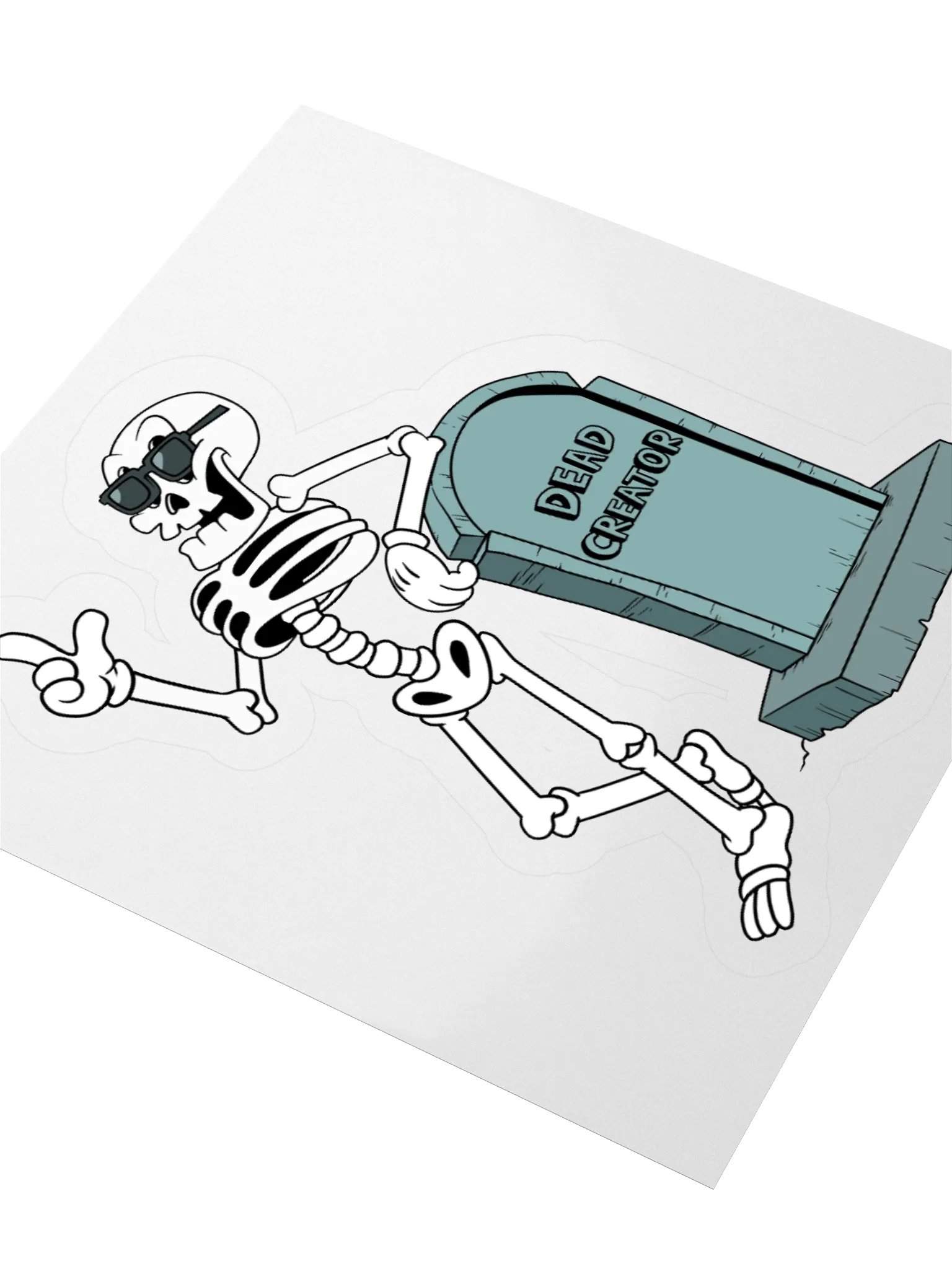 Dead Creator Sticker product image (8)
