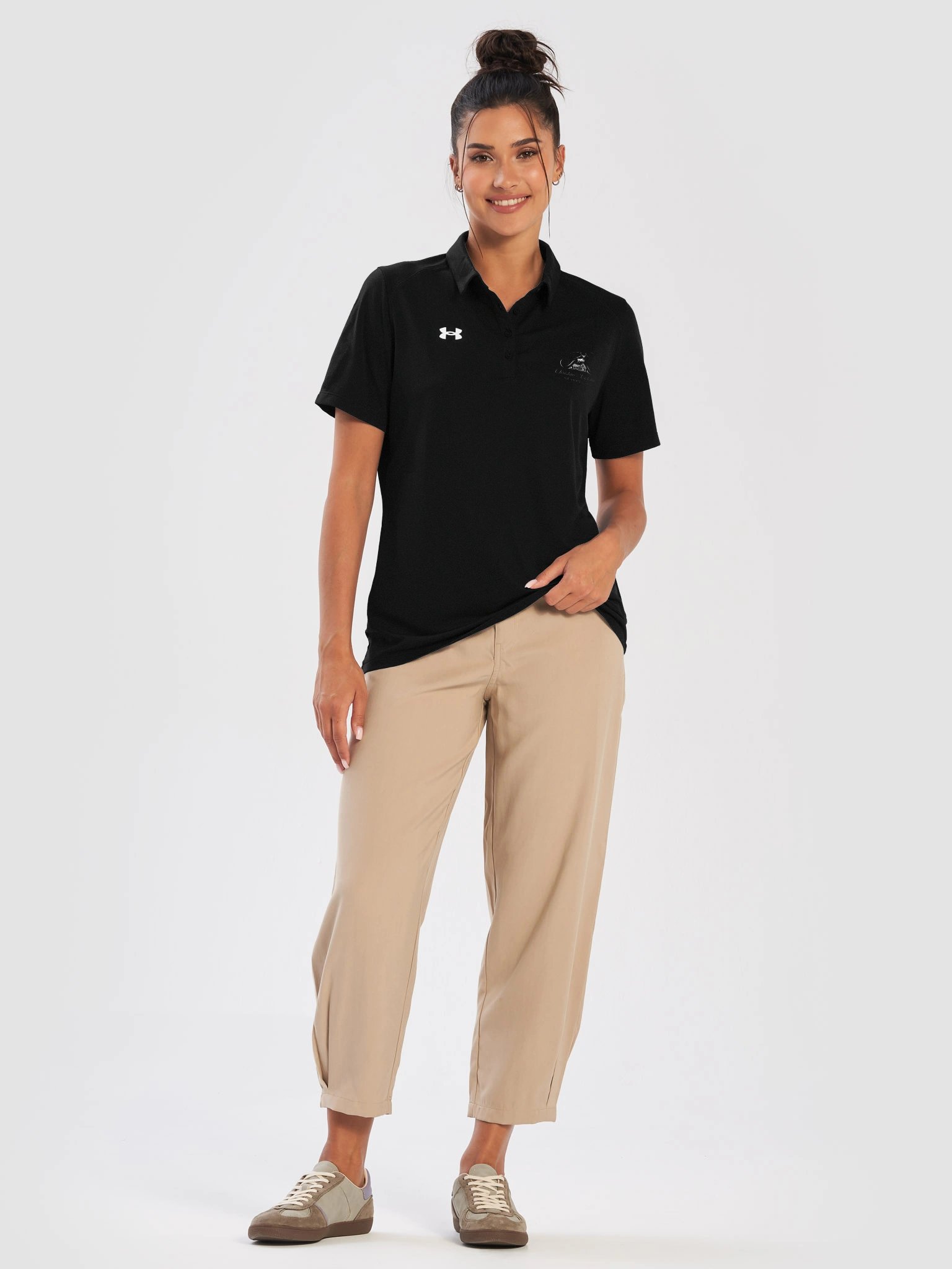 Christine's Log Cabin Signature Logo Polo product image (41)