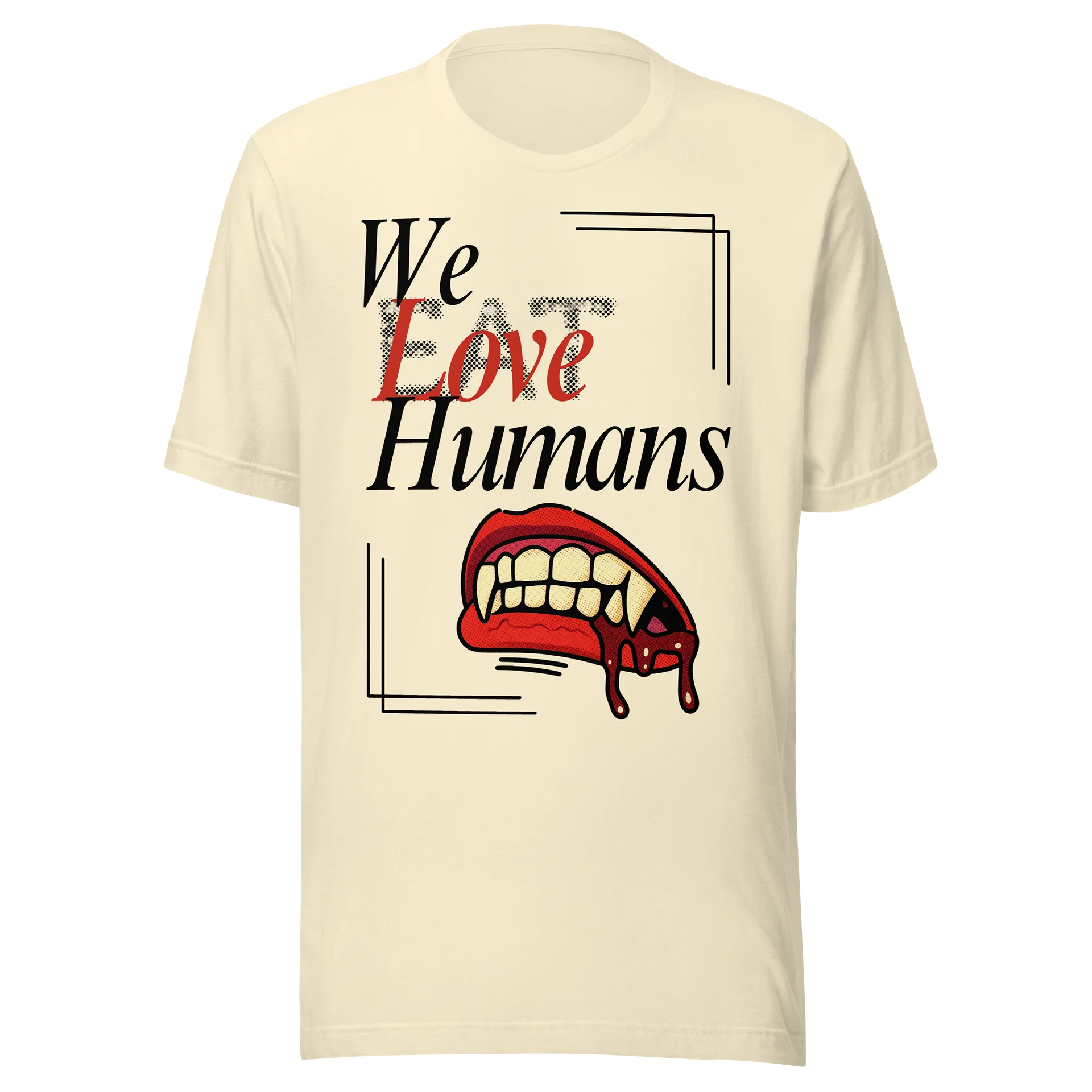 We Eat/Love Humans Vampire Graphic Tee product image (1)